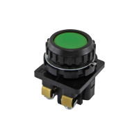 Выключатель TDM ELECTRIC кнопочный КЕ 011-У2-исп.2 зеленый 1з+1р 10A 660B IP40 SQ0753-0004