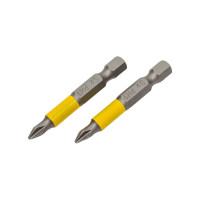 Биты кованые Профи односторонние (2 шт; PH1; 50 мм; сталь S2) FIT 57504
