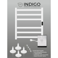 Полотенцесушитель INDIGO Oktava Slim 3 electro 60/50 таймер, скрытый монтаж, универсальное подключение R/L LСLOKS3E60-50WMRt