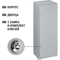 Щит TDM ELECTRIC ЩМП-16.6.4-0 без монтажных панелей SQ0905-0400