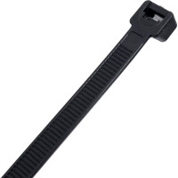 Нейлоновый хомут General Lighting Systems GNC-90-1000-B 9x1000 мм, черный, с напылением, 100 шт. 475345