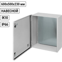 Антивандальный щит TDM ELECTRIC ЩПМП-3-0, GRP, IP66, IK10, -50 С до +70 С, навесной, 600x500x230 SQ0924-0207