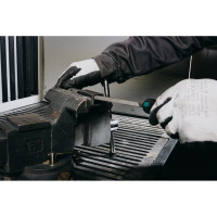 Напильник Abraforce квадратный, 200 мм, с рукояткой, перекрестная насечка №2 АМ154591
