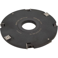 Фреза насадная для изготовления пазов 160х40 мм РеСоурс RSFF.051.160.10.40