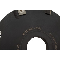 Фреза насадная для изготовления пазов 160х40 мм РеСоурс RSFF.051.160.10.40