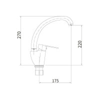 Смеситель для кухни FASHUN A54119
