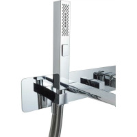 Смеситель для ванны с душем ALLEN BRAU Infinity 5.21007-00 с внутренней частью 00265447