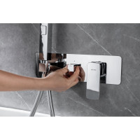Смеситель для ванны с душем ALLEN BRAU Infinity 5.21007-00 с внутренней частью 00265447