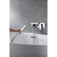 Смеситель для ванны с душем ALLEN BRAU Infinity 5.21007-00 с внутренней частью 00265447