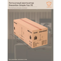 Потолочный вентилятор DREAMFAN Simple 90 50090DFN
