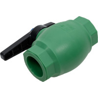 Шаровой кран Banninger полипропиленовый, зеленый, 32 мм 7911080011