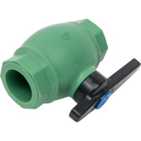 Шаровой кран Banninger полипропиленовый, зеленый, 32 мм 7911080011