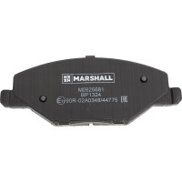 Тормозные колодки дисковые передние Skoda Fabia II, III 07- / Rapid I, II 12-, VW Polo Sedan I, MARSHALL M2625681
