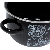 Сферическая эмалированная кастрюля appetite Chilli 2 л 1МС161Р