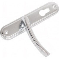 Комплект врезного замка с ручками и цилиндром PALIDORE LH 7036-59 PC, хром блестящий 98760052