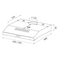 Вытяжка Lex S 500 White CHTI000309