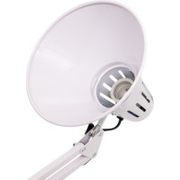 Настольный светильник General Lighting Systems на струбцине Е27, 700х168мм, белый GTL-042 800142