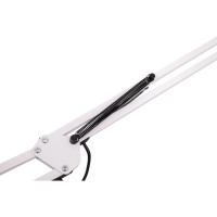 Настольный светильник General Lighting Systems на струбцине Е27, 700х168мм, белый GTL-042 800142