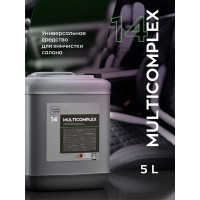 Универсальное средство для химчистки, очиститель интерьера салона автомобиля Multicomplex, 5 л Smart Open 15145