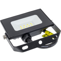 Светодиодный прожектор truEnergy IP65 10W 6500K 800Lm 111x98x22 мм черный алюминий 13010