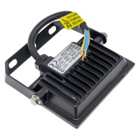 Светодиодный прожектор truEnergy IP65 10W 6500K 800Lm 111x98x22 мм черный алюминий 13010
