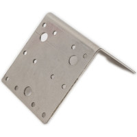 Крепежный прочный уголок VORMANN 105x105x90x2,5 мм, нержавеющая сталь 070926000RF