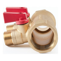 Коллектор с шаровыми кранами PROFACTOR в/н 1" х 2 вых 1/2"нар PF MV 265.2