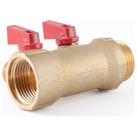 Коллектор с шаровыми кранами PROFACTOR в/н 1" х 2 вых 1/2"нар PF MV 265.2