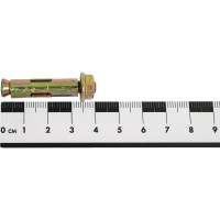 Анкерный болт с гайкой МЕТАЛЛСЕРВИС M8x40 1 шт. 1227236