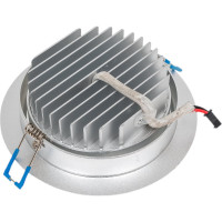 Светодиодный светильник De Fran 4000K SMD 12x1Вт 220В (1053 Лм) серебристый, DC055 S SMD