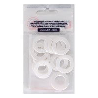 Прокладка СТМ 3/4", фторопласт, 24x14x2 мм, 20 шт SFSWC034-20