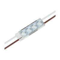 Светодиодный модуль MAKSILED 1Вт, 220В, IP67, SMD2835 4LED, 100лм, холодный белый, 50 шт./упаковка ML-M4SN-L-2835-W-220V