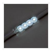 Светодиодный модуль MAKSILED 1Вт, 220В, IP67, SMD2835 4LED, 100лм, холодный белый, 50 шт./упаковка ML-M4SN-L-2835-W-220V