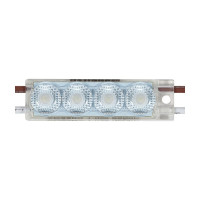 Светодиодный модуль MAKSILED 1Вт, 220В, IP67, SMD2835 4LED, 100лм, холодный белый, 50 шт./упаковка ML-M4SN-L-2835-W-220V
