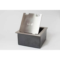 Люк на 4 поста SPL 45x45, из нержавеющей стали, с коробкой, IP40 300014