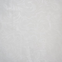 Штора witerra вуаль, с тиснением, вензель, 140x145 см, белый 103899