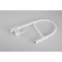 Смеситель для кухни ROSE с гибким изливом и магнитным держателем, белый R133C