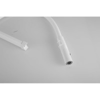 Смеситель для кухни ROSE с гибким изливом и магнитным держателем, белый R133C