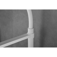 Смеситель для кухни ROSE с гибким изливом и магнитным держателем, белый R133C