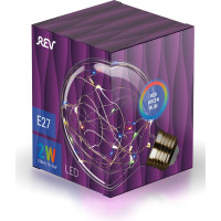Светодиодная лампа REV VINTAGE RGB Starry шар G95, E27, DECO Premium 32446 1