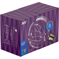 Светодиодная лампа REV VINTAGE RGB Starry шар G95, E27, DECO Premium 32446 1