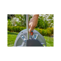 Металлическая тележка для шлангов GARDENA AquaRoll M 18542-20.000.00