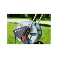 Металлическая тележка для шлангов GARDENA AquaRoll M 18542-20.000.00