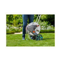 Металлическая тележка для шлангов GARDENA AquaRoll M 18542-20.000.00