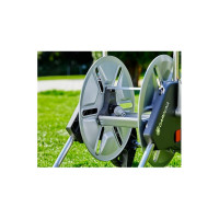 Металлическая тележка для шлангов GARDENA AquaRoll M 18542-20.000.00