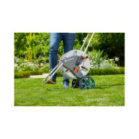 Металлическая тележка для шлангов GARDENA AquaRoll M 18542-20.000.00