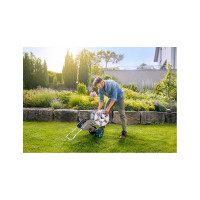 Металлическая тележка для шлангов GARDENA AquaRoll M 18542-20.000.00