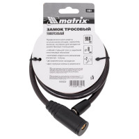 Замок тросовый универсальный MATRIX 8 960 мм 91831