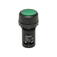 Зеленая кнопка EKF SW2C-10D с подсветкой неон 1нз+1р IP54 PROxima sw2c-md-g
