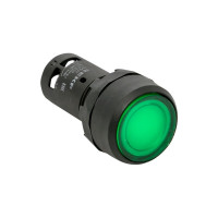 Зеленая кнопка EKF SW2C-10D с подсветкой неон 1нз+1р IP54 PROxima sw2c-md-g